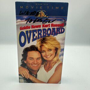 Overboard VHS Movie Goldie Hawn & Kurt Russell 1987 Comedy MGM/UA